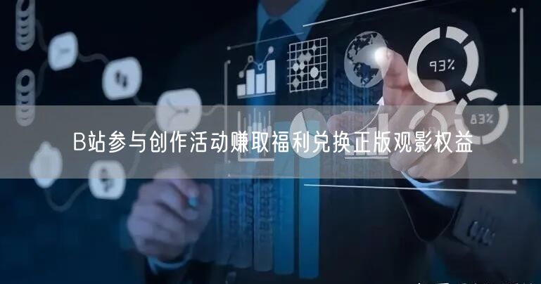 B站参与创作活动赚取福利兑换正版观影权益