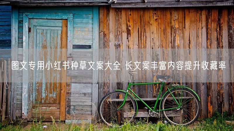 图文专用小红书种草文案大全 长文案丰富内容提升收藏率
