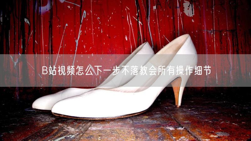 B站视频怎么下一步不落教会所有操作细节