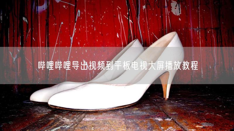 哔哩哔哩导出视频到平板电视大屏播放教程