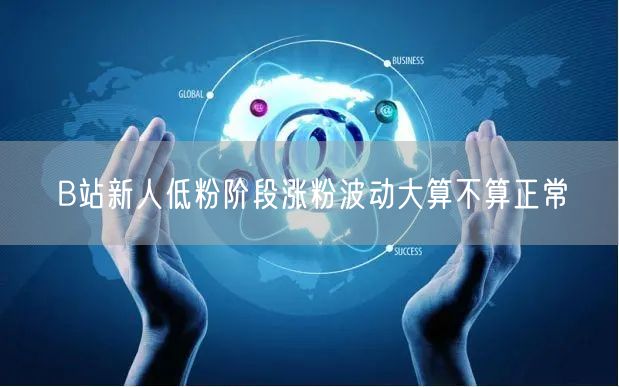 B站新人低粉阶段涨粉波动大算不算正常