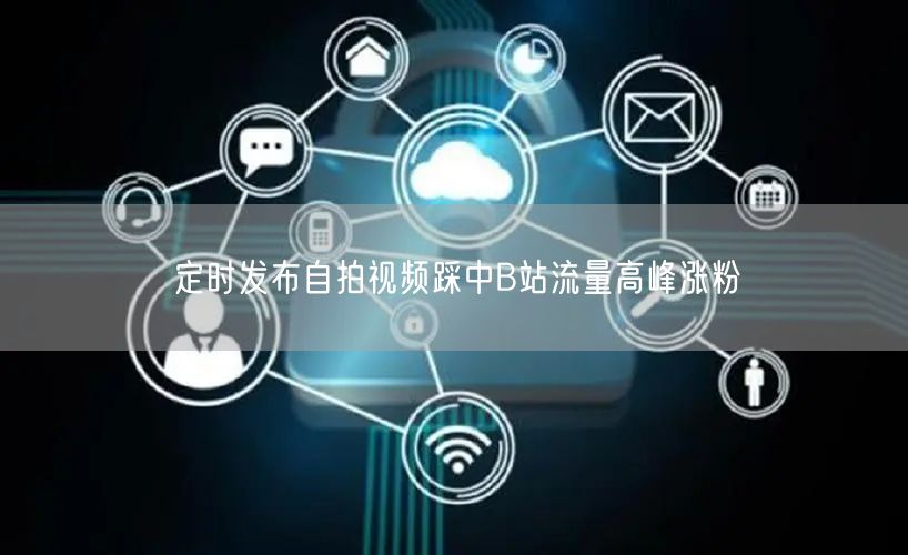 定时发布自拍视频踩中B站流量高峰涨粉