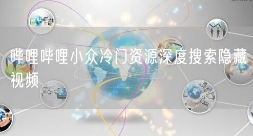 哔哩哔哩小众冷门资源深度搜索隐藏视频